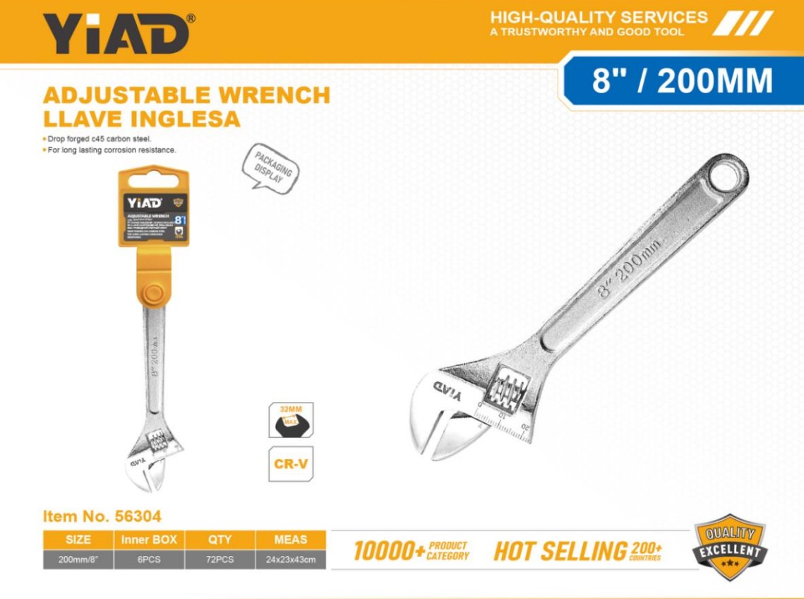 Adjustable Wrench – Only Self-pickup Is Supported, And The Free Shipping Price Is The Anti-auction Price