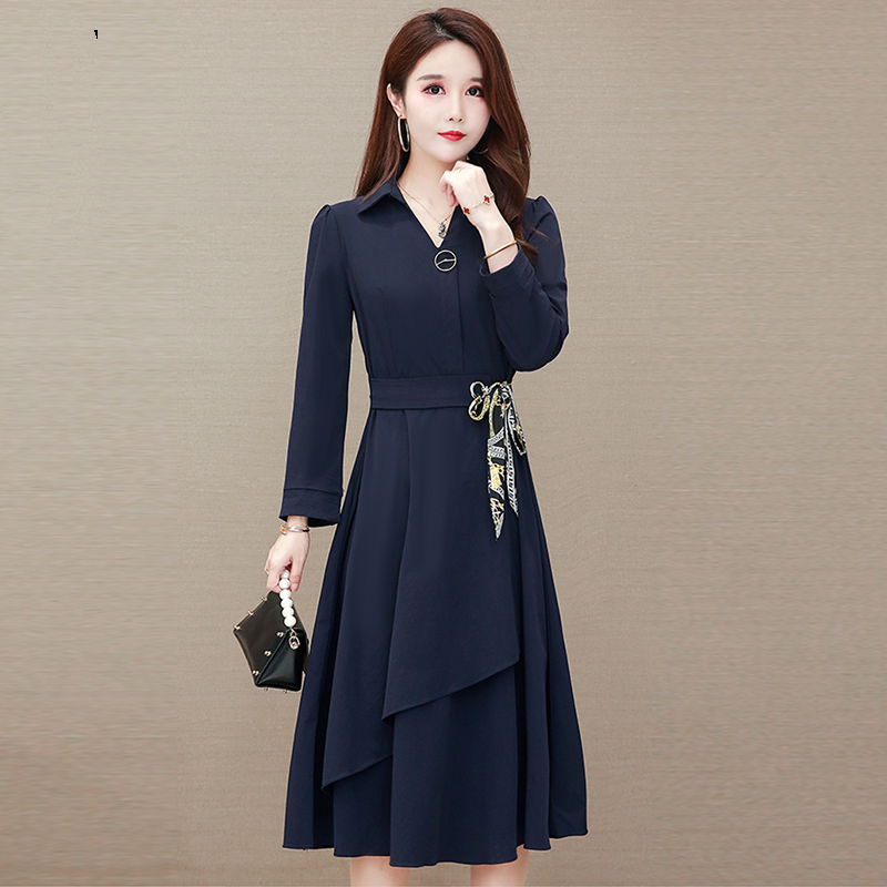 Mid-length Skirt For Mothers With A Slim Waist