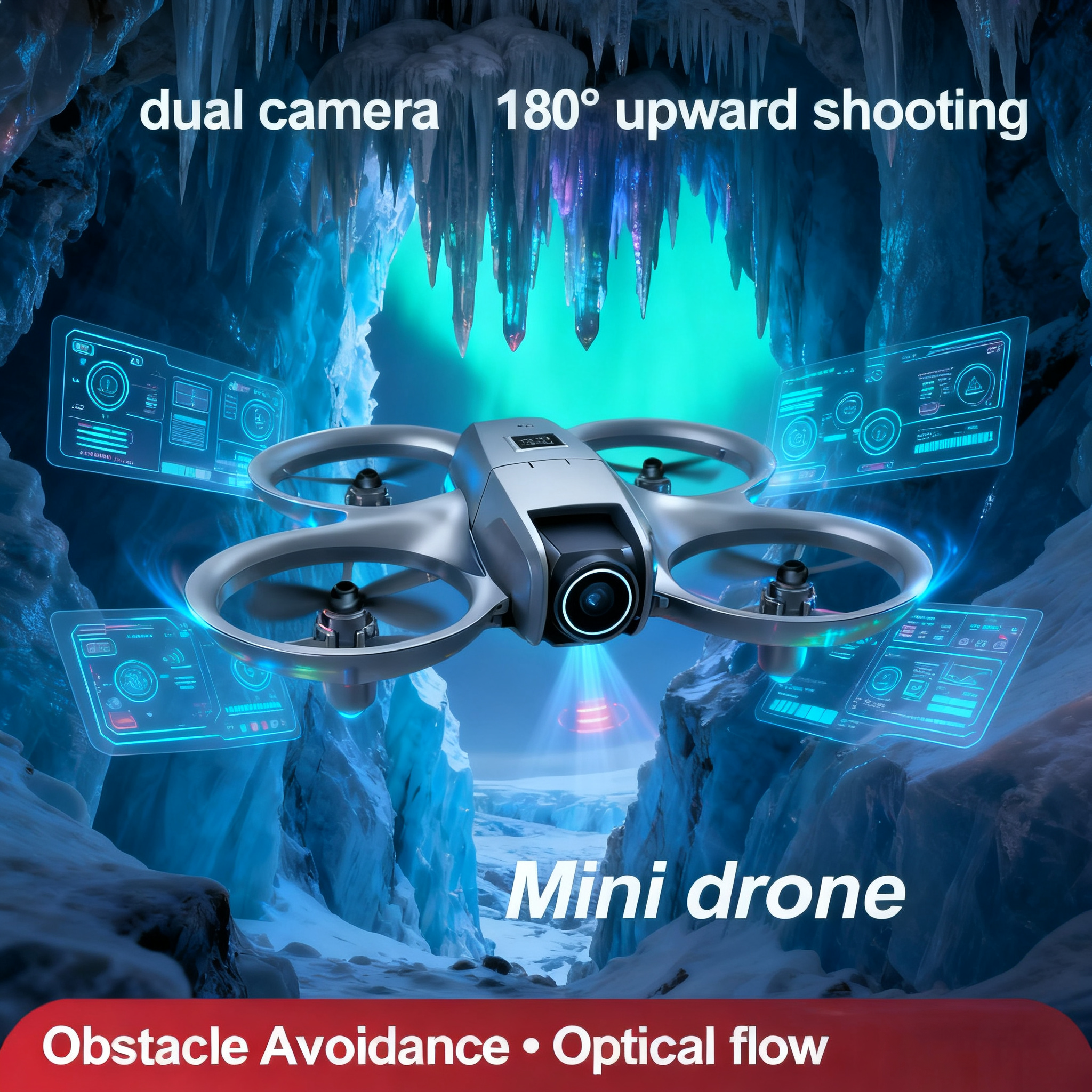 002 Dual Camera Single Battery Drone detail