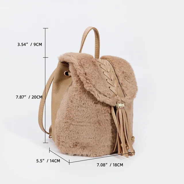 European And American Shoulder Bag Girls In Autumn And Winter Khaki - Shop at LoveMi
