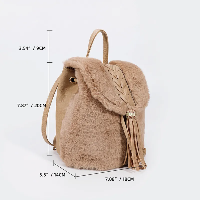 European And American Shoulder Bag Girls In Autumn And Winter - Khaki