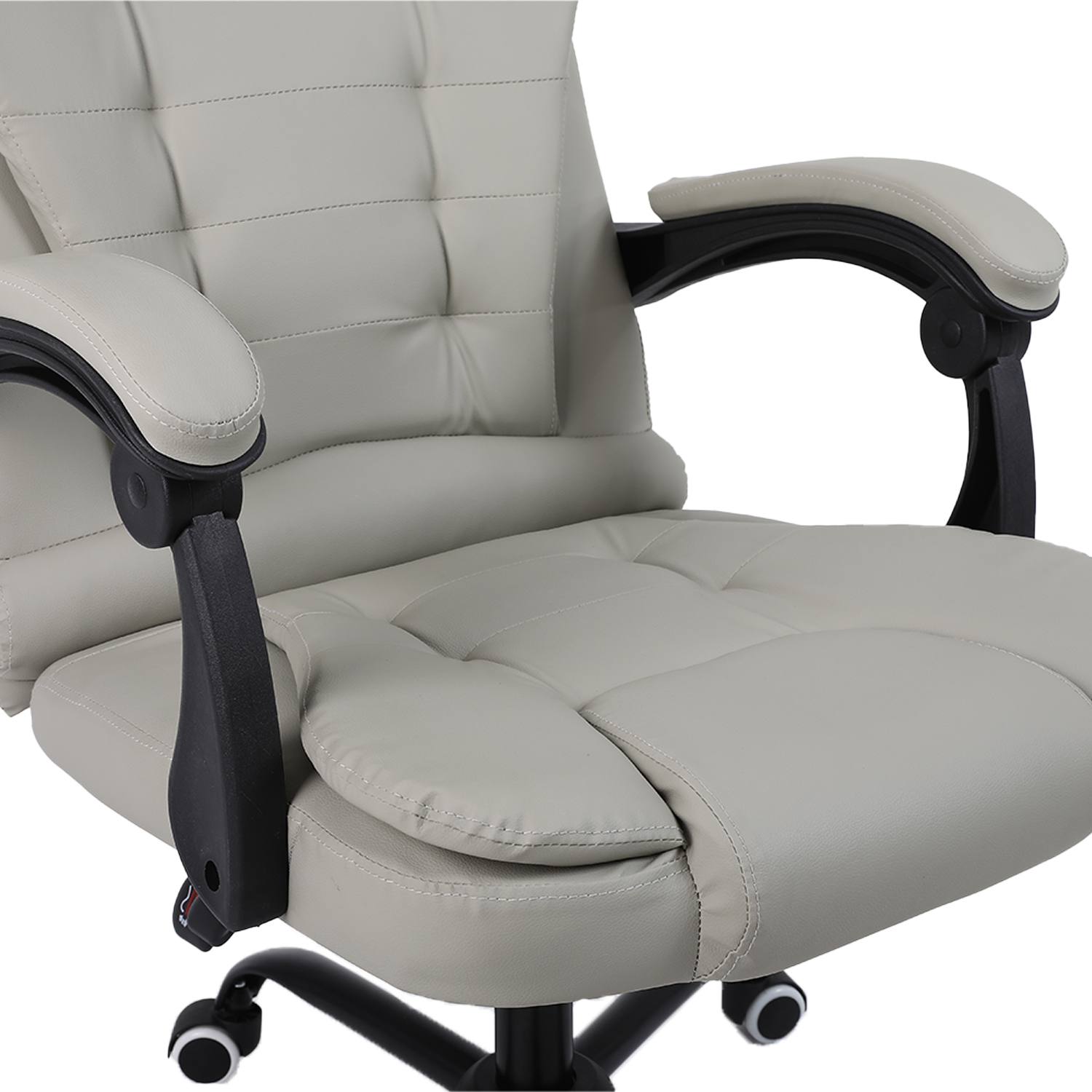 Ergonomic Executive Office Chair,Faux Leather,Adjustable Height 45-55cm — image 5