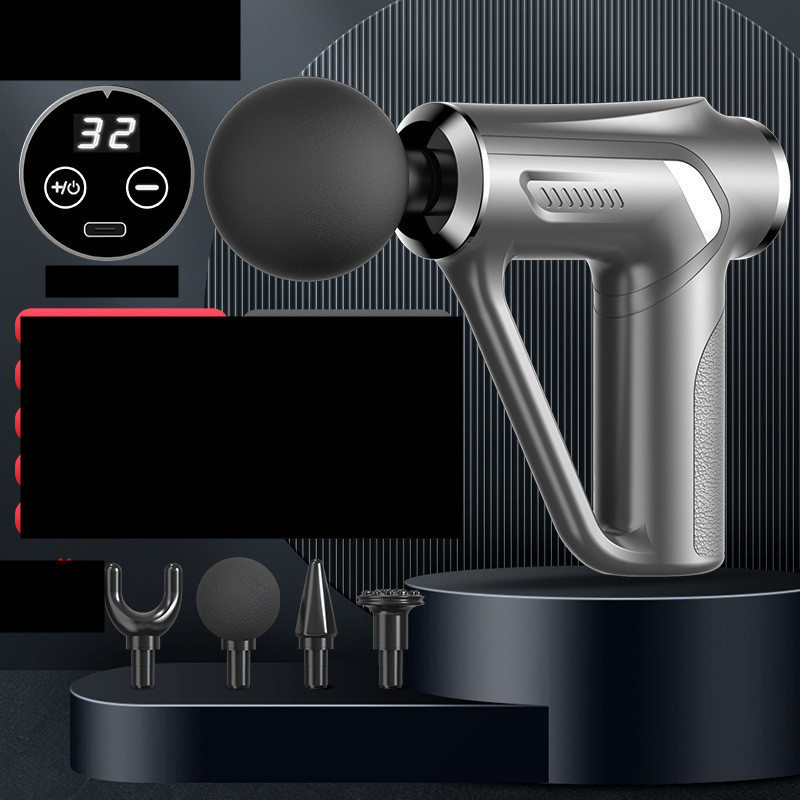 Mini masseur musculaire à percussion avec écran LCD 4