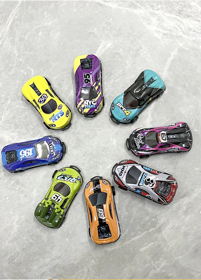 Flip Stunt Car Alloy Pull Back 4wd Racing Car Model Cool Graffiti Friction Diecasting Toys For Kids Boys Children Christmas Gift – image 9