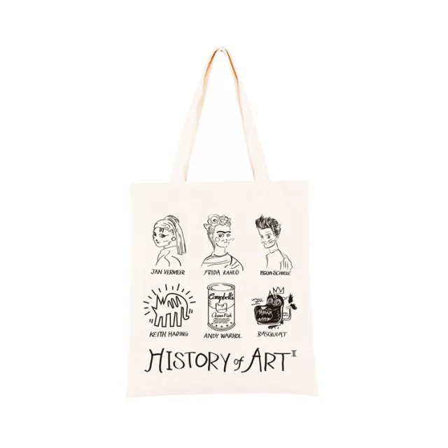 Cat Art History Art Canvas Bag Female Summer Style7 Medium - Shop at LoveMi