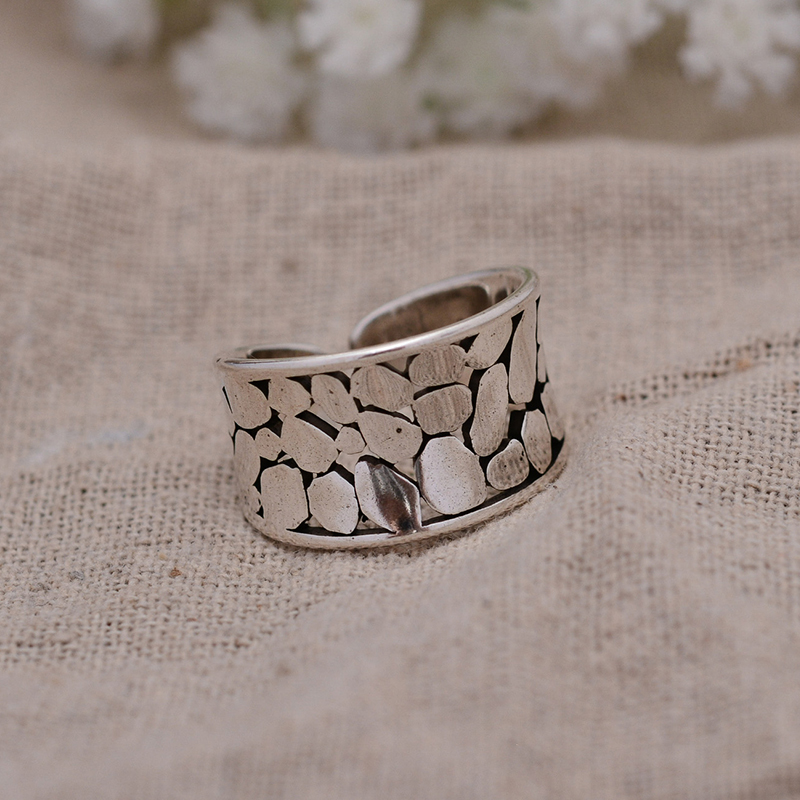 Ladies Fashion Personality Irregular Circle Ring