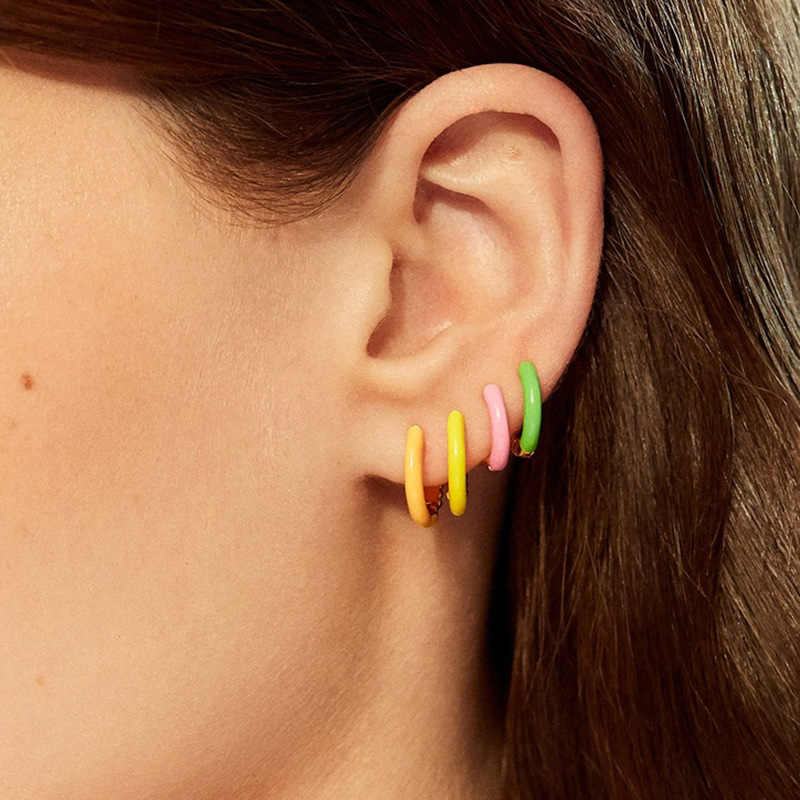 Simple And Versatile Personalized Oil Drop Earrings Earrings