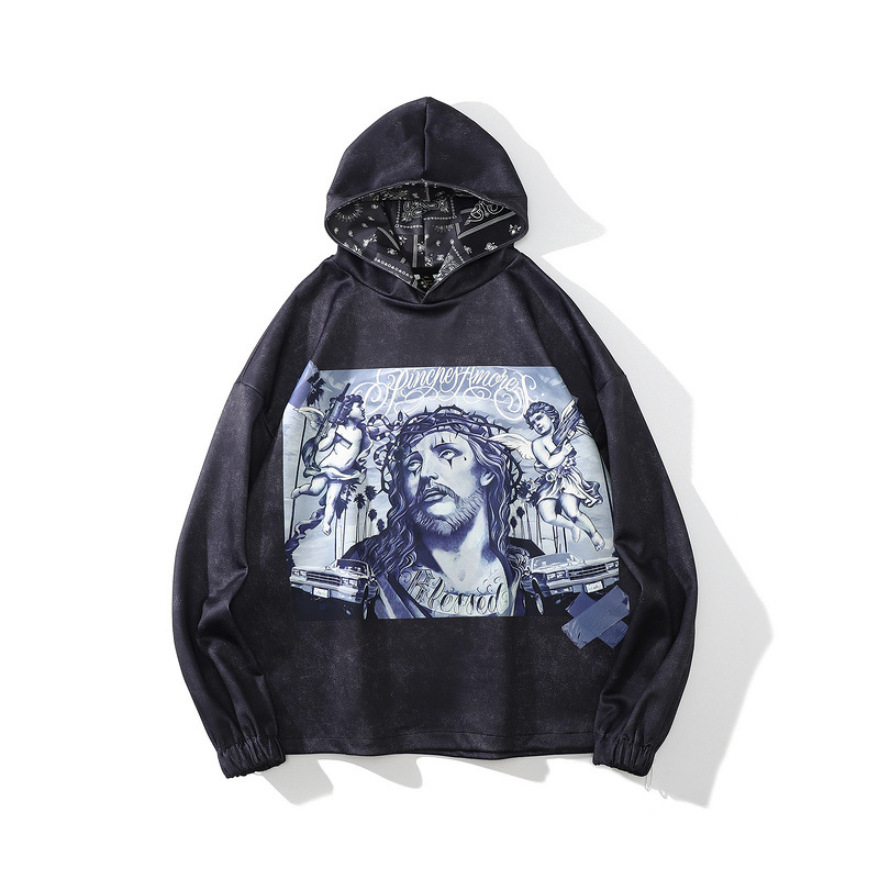 Title 2, High Street Dark Goethe Religious Hoodie