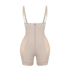 Women's Breasted Jumpsuit Corset Hip Pad - Color-4Xl - View 1