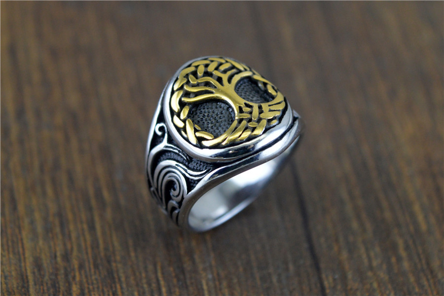 Title 7, Mode vintage titanium stalen ring