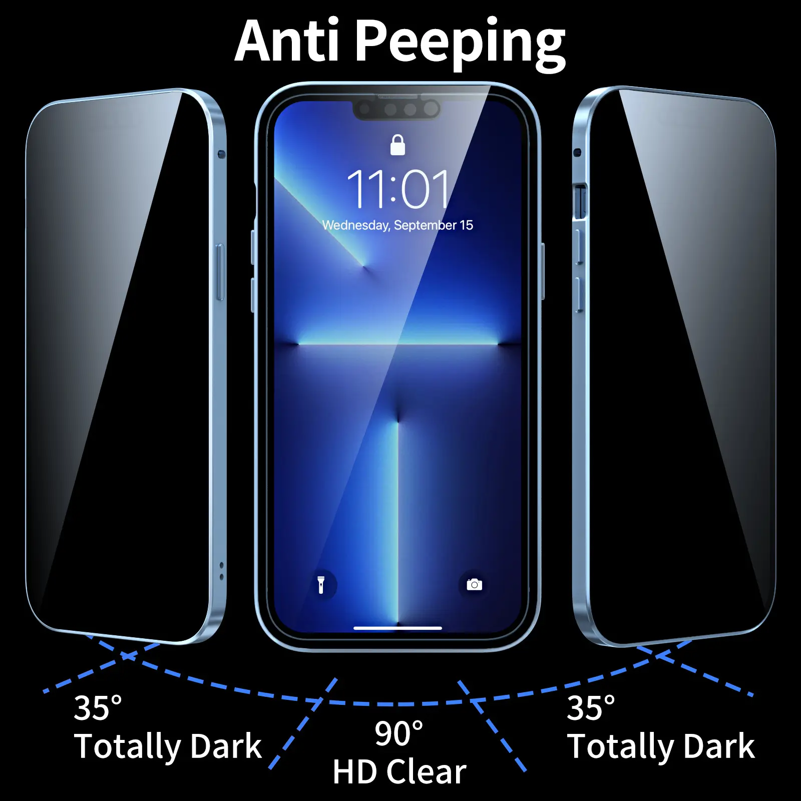 Privacy-proof Magneto Phone Case Double Sided Metal