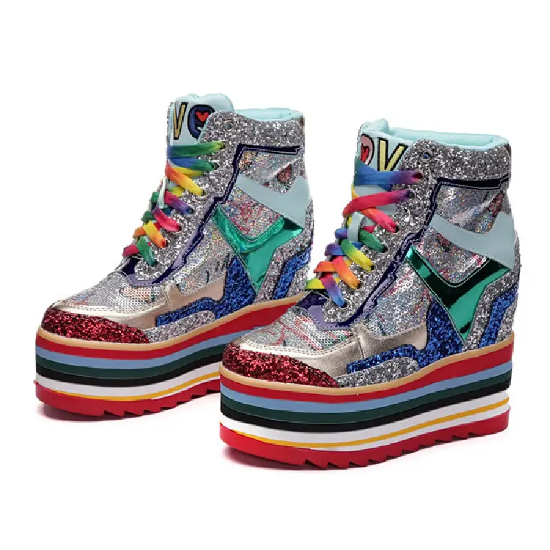 Autumn New Style Inner Height Casual Short Boots