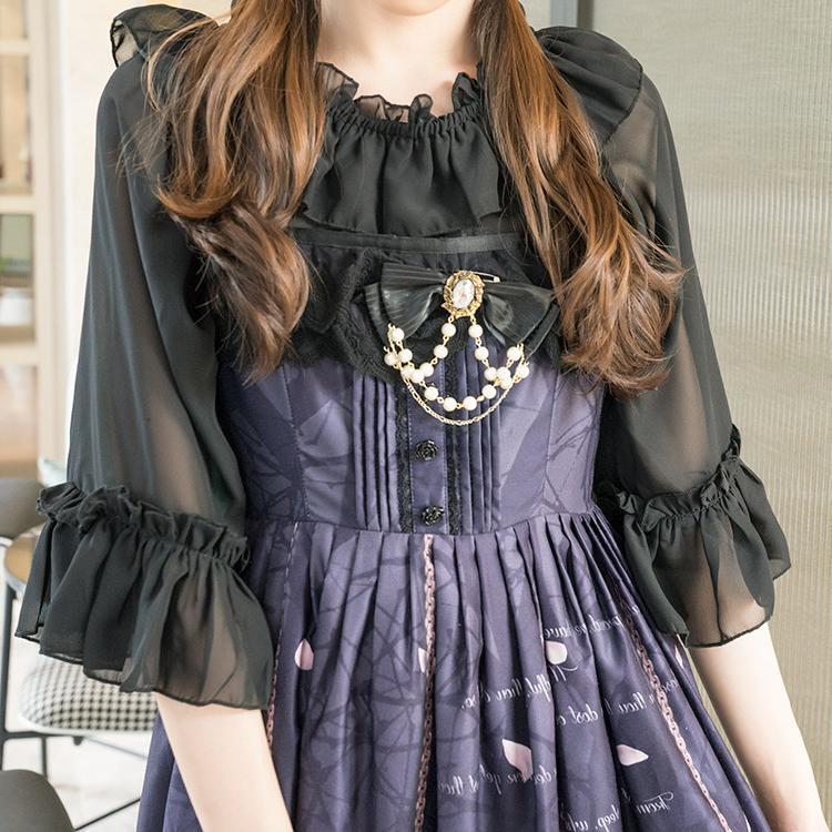 Title 4, Lolita With Charlotte Female Puff Sleeve Short ...