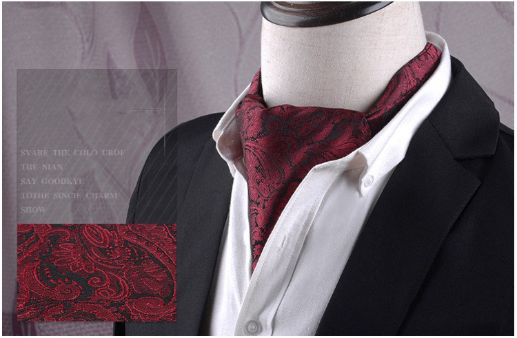 Title 11, Gentleman Style Polyester Jacquard Men