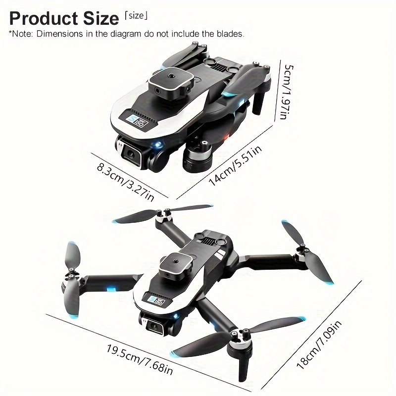 FPV Drone 4k S150 GPS With 4K Dual Camera Obstacle Avoidance RC Quadcopter Helicopter Optical Flow Flycam Doron Dronne