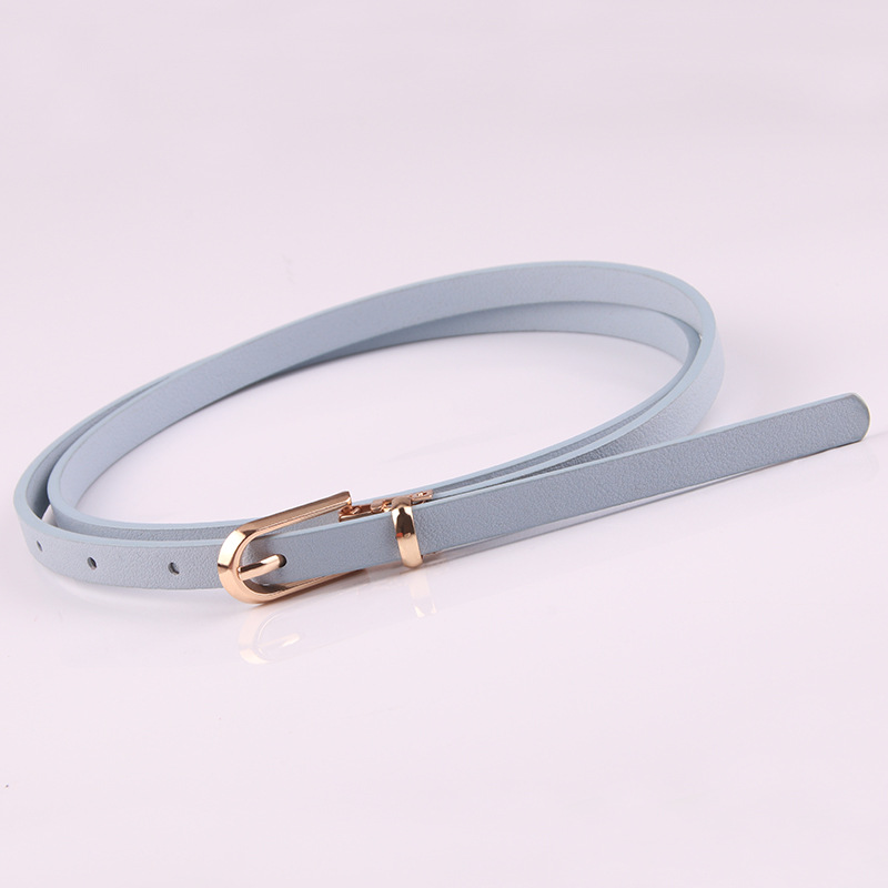 Title 10, Sweater Thin Belt Ladies All-match Pin Buckle P...