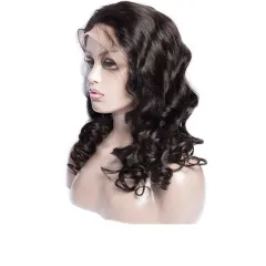 Loose Wave Human Hair Lace Front Wig Full Lace Wig - View 1