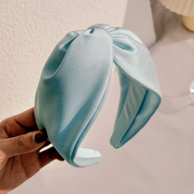 Cloth Knotted Wide Headband, picture 6 of 8