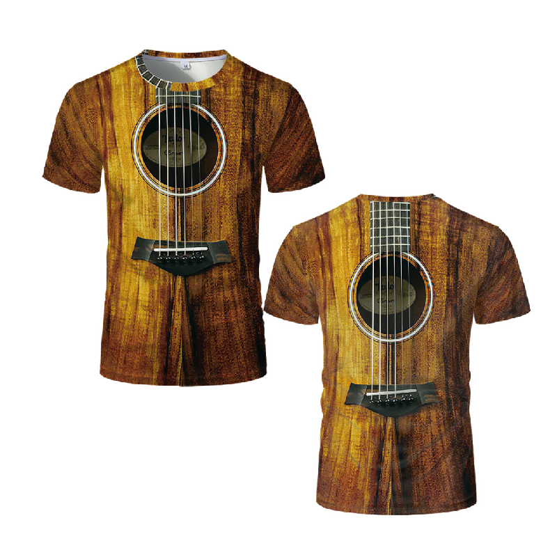 Title 3, Zomer heren T-shirt Muziek Expert Mode Trend Mu...