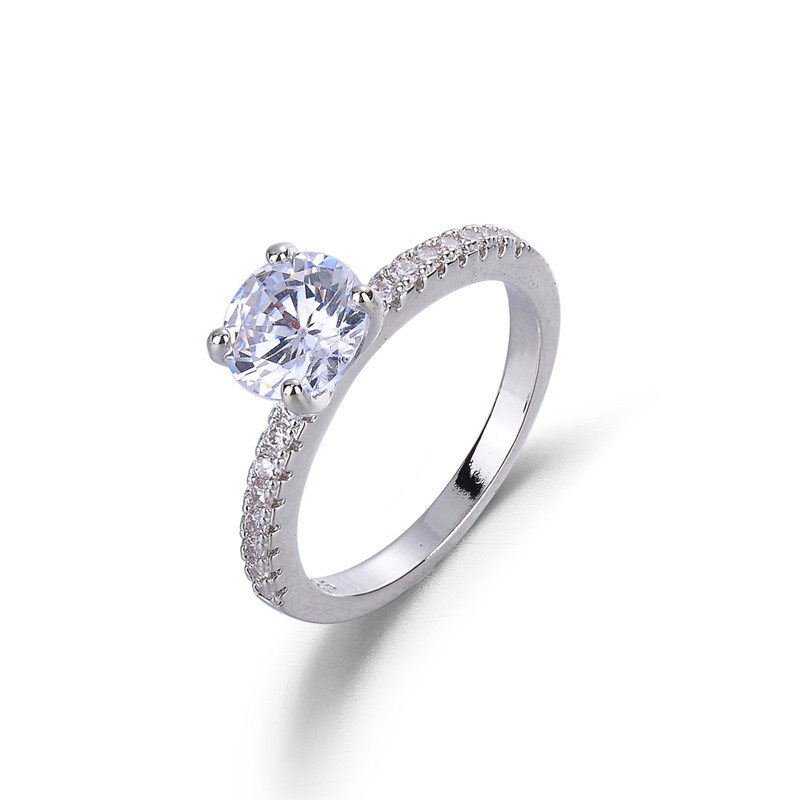 Title 4, Temperamentvoller Micro-Set-Zirkon-Ring für Damen