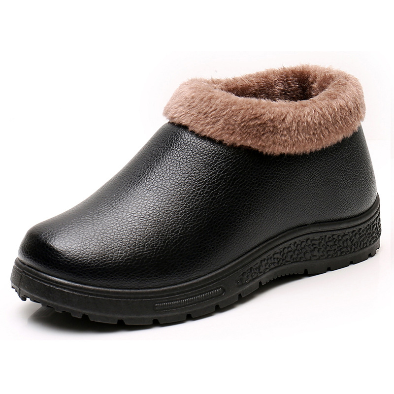 Winter Lady Old  Cloth Shoes Non Slip
