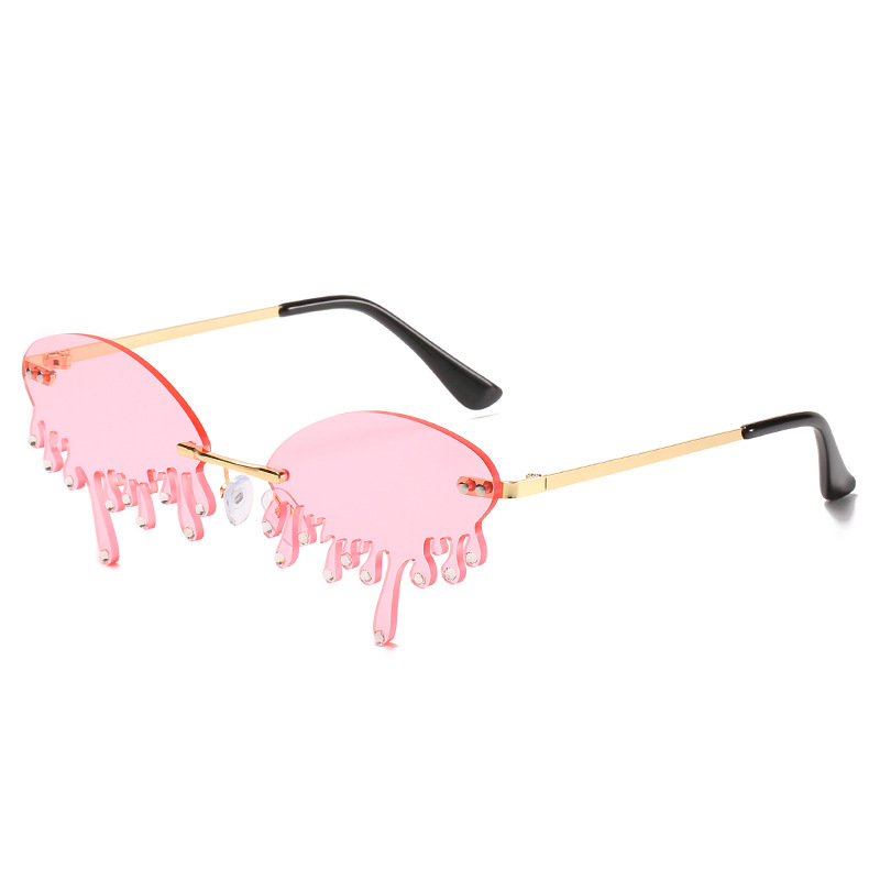 Title 8, Sunglasses Personality Tear-shaped Visor Glasses