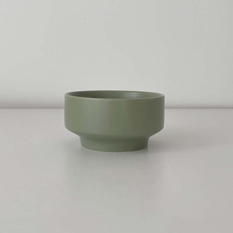 5inch green high bowl