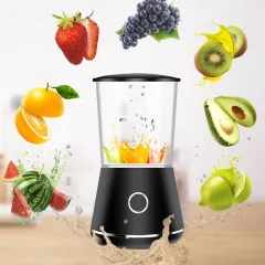 DIY Fruit And Vegetable Facial Mask Machine Beauty Instrument - Black - View 1