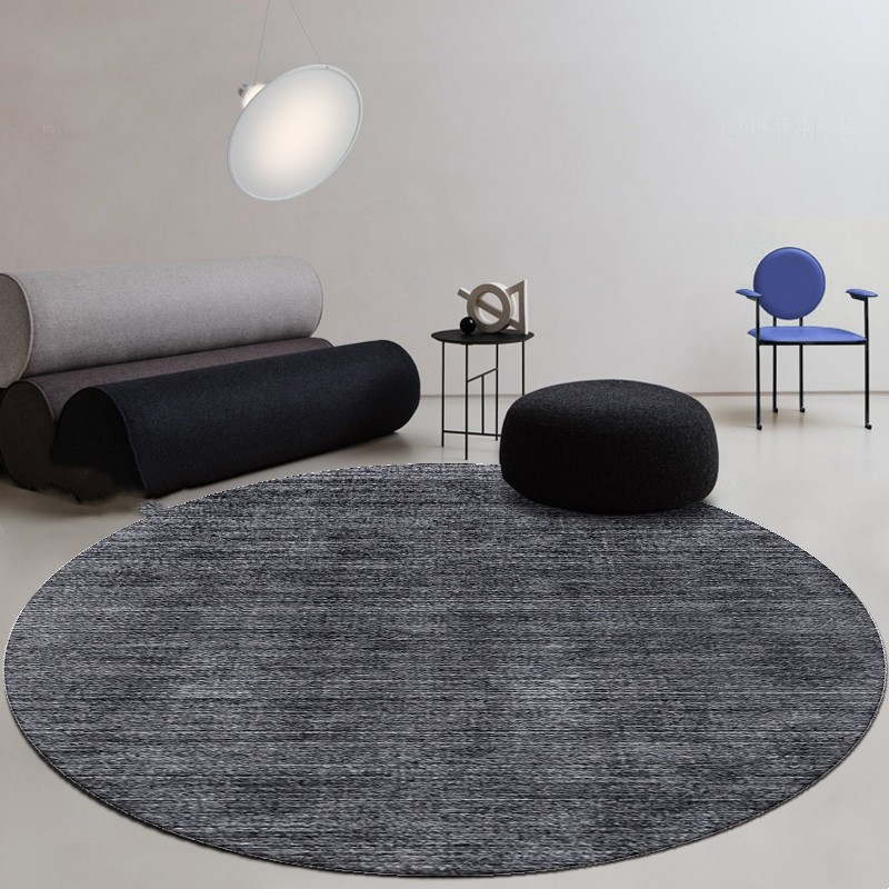 Dirt-resistant Office Computer Underfoot Round Carpet Pad