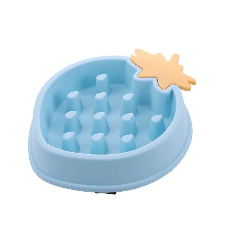 Pineapple Slow Food Bowl Food Grade Plastic Pet Dog – image 8