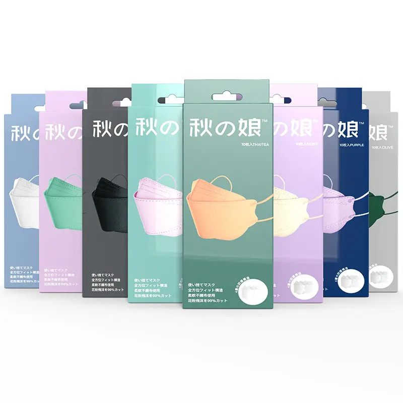 Melt-blown Fish-shaped Dustproof and Breathable Protective Mask