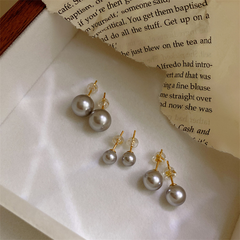 Title 4, Womens S925 Sterling Silver Pearl Earrings. En...