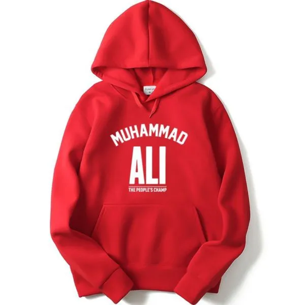 Men's Solid Color Fleece Pullover Sweatshirt Hoodie Letter Print - White