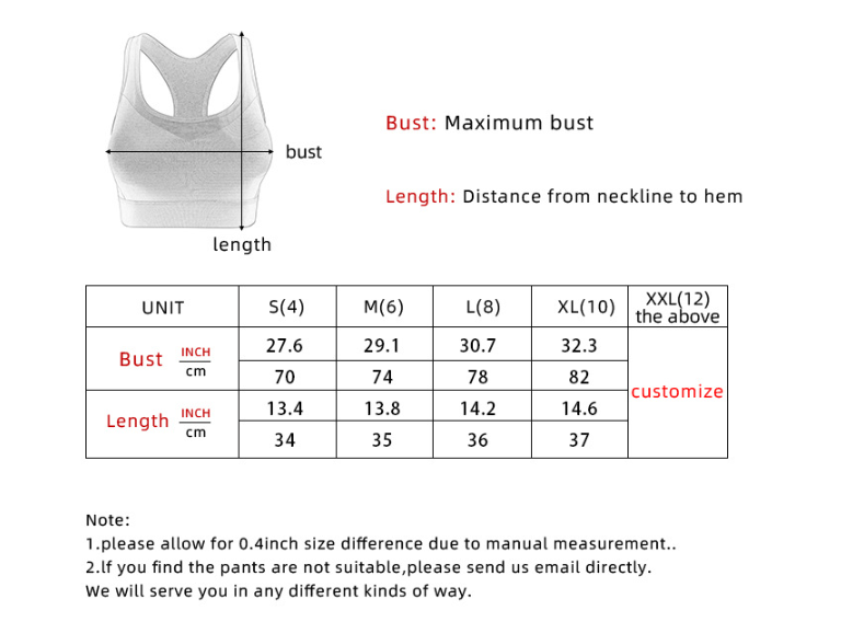 Title 1, Reggiseno sportivo Fitness con schiena bella, g...