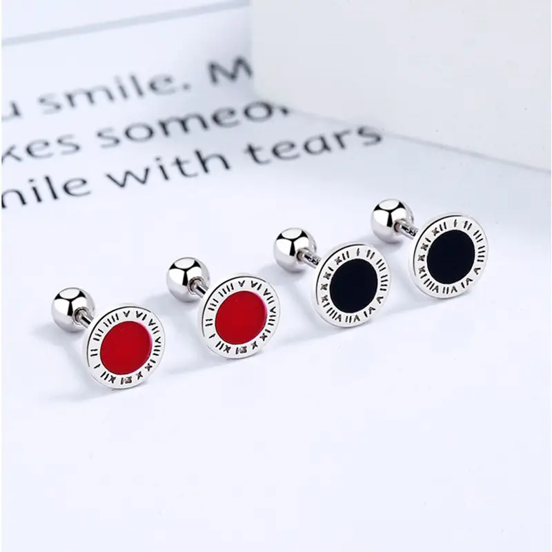 Black Small Ear Bone Nail Antique Ornaments