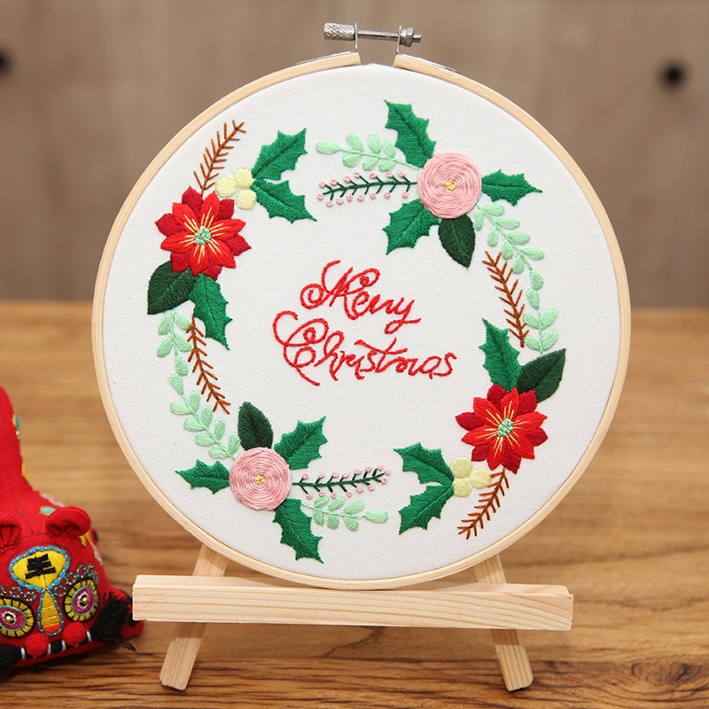 Handmade Creative Embroidery Diy Material Package For Novice — image 1