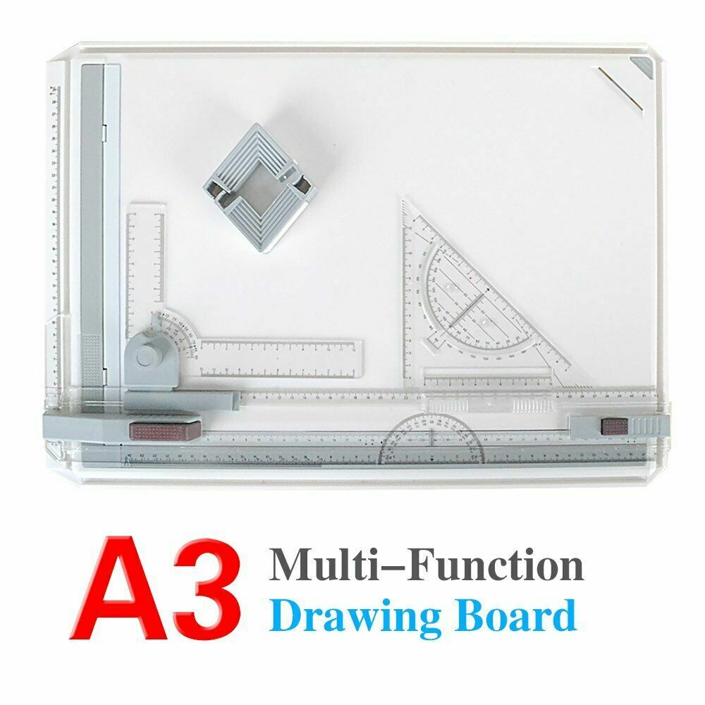 Engineering A3 Drawing Board Table Architects Technical Drafting Whiteboard Tool — image 6