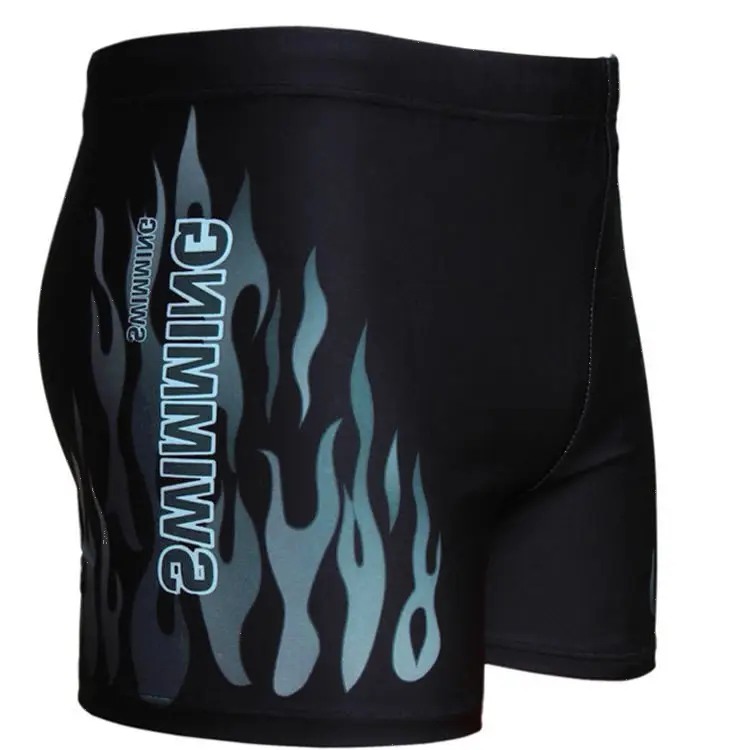 Swimming Trunks Swimwear New Style Men's Flame