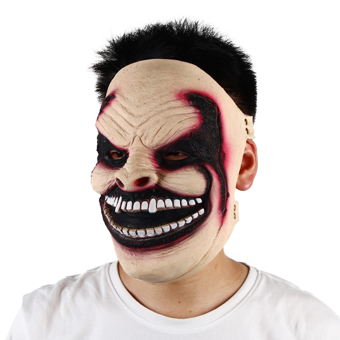 Masque Demi-Visage Saignant Latex — Horreur Halloween 2