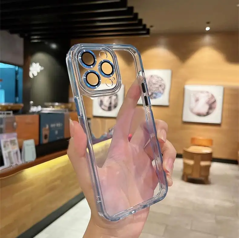 Couple's Transparent Female Phone Case