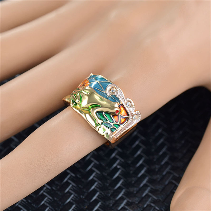 Epoxy Ring Female Creative New Style Europe And America