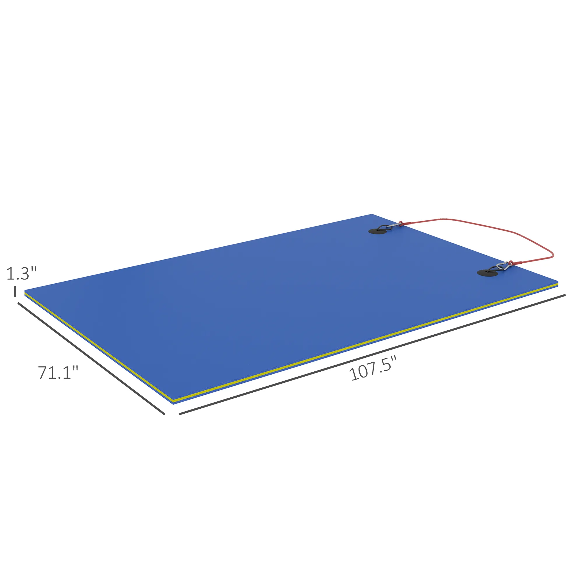 9 X 6 Lily Pad Water Mat