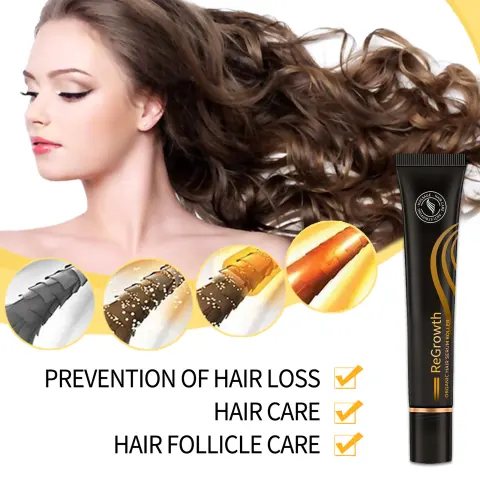 Regrowth Organic Hair Serum Roller Set Care Anti Stripping