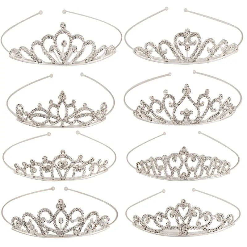Children's Rhinestone Three-dimensional Crown Headband