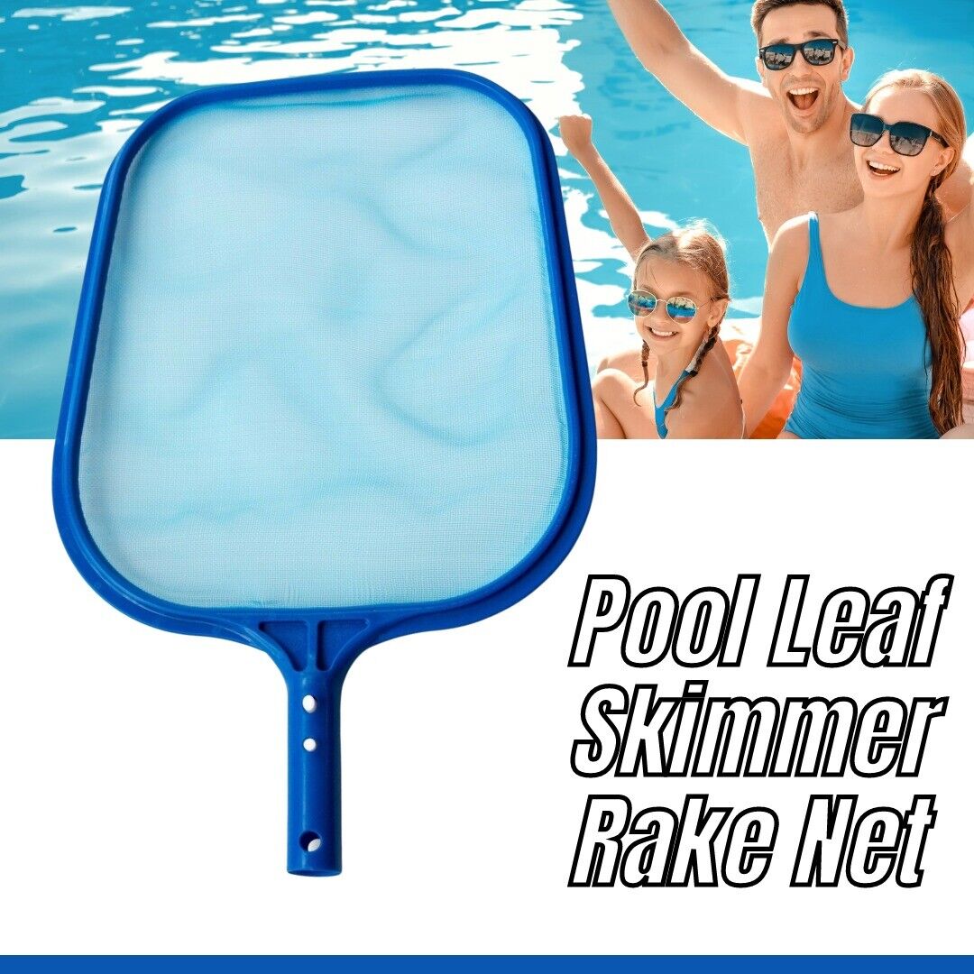 Leaf skimmer rake net pool spa cleaner ideal for removing leaves and debris in in-ground pool spa and inflatable above ground pools by KTATMARKETING. Product description: scoops out leaves, debris, pollen from pool, spa, fountain, pond, hot tub. Convenien