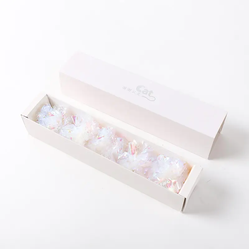 Funny Cat High Elastic Color Plush Ball Gift Box
