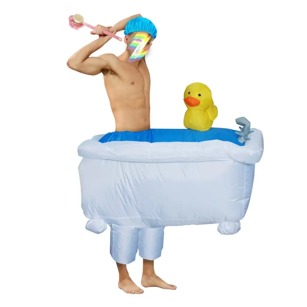 Inflatable Bathtub Costume, photo 4