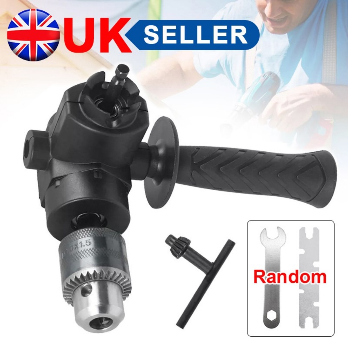 Right Angle 90 Degree Drill Attachment