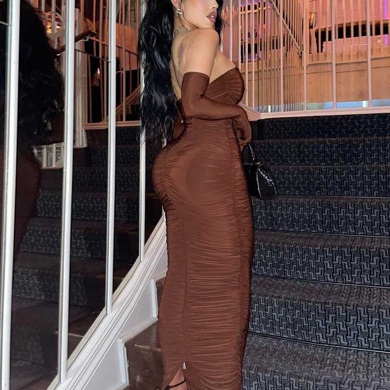 Women's Fashionable Retro Bra Dress