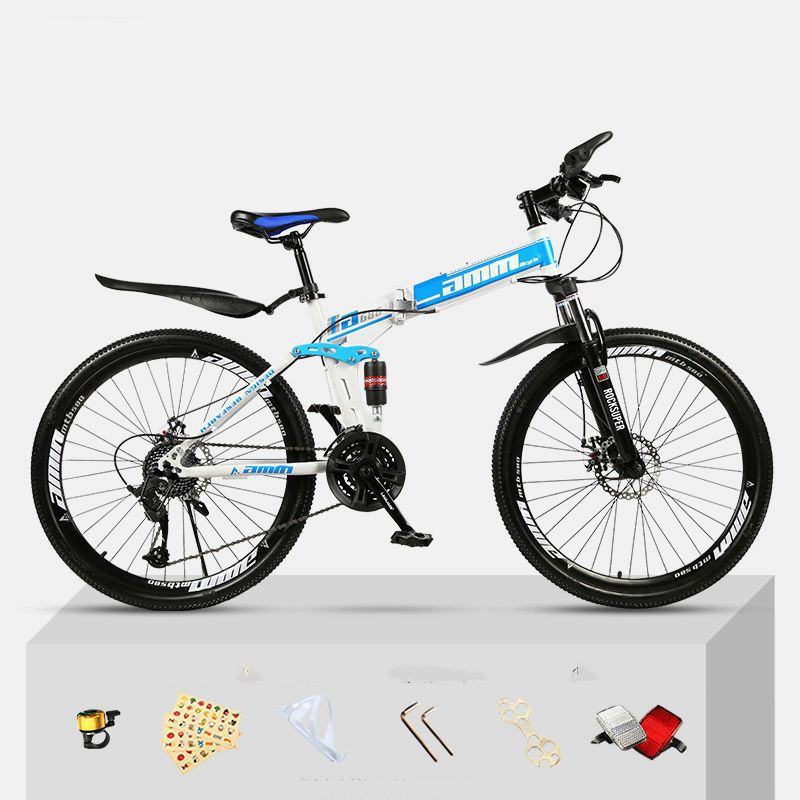 Dual Shock Absorbing Off-road Variable Speed Racing Male And Female Student Bike - Picture 13 of 13